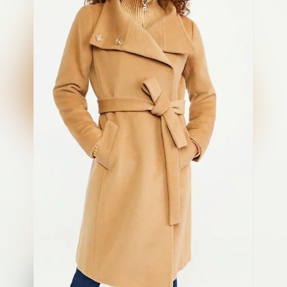 Ann Taylor Classic Camel Trench Coat
